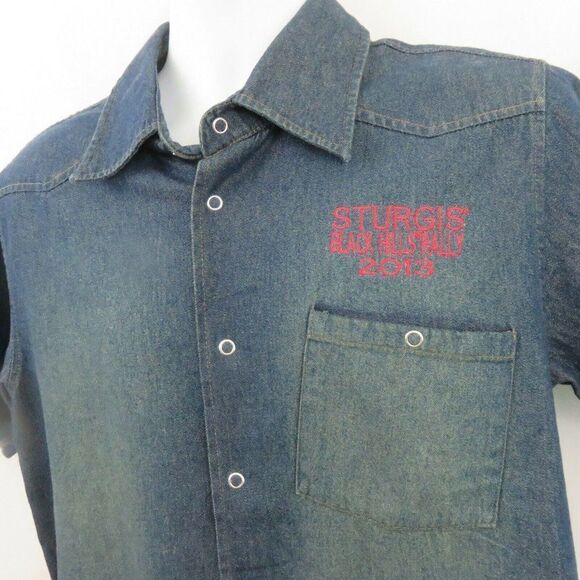 Sturgis Black Hills Rally 2013 Shirt Motorcycle - Picture 10 of 11